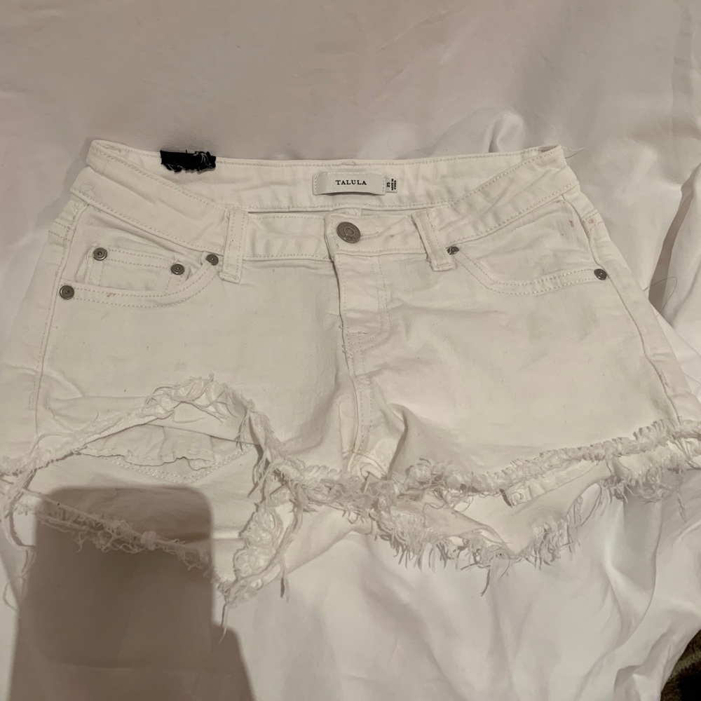 White shorts